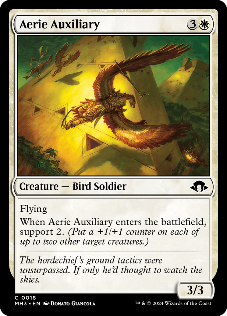 Aerie Auxiliary [Modern Horizons 3] | Jack's On Queen