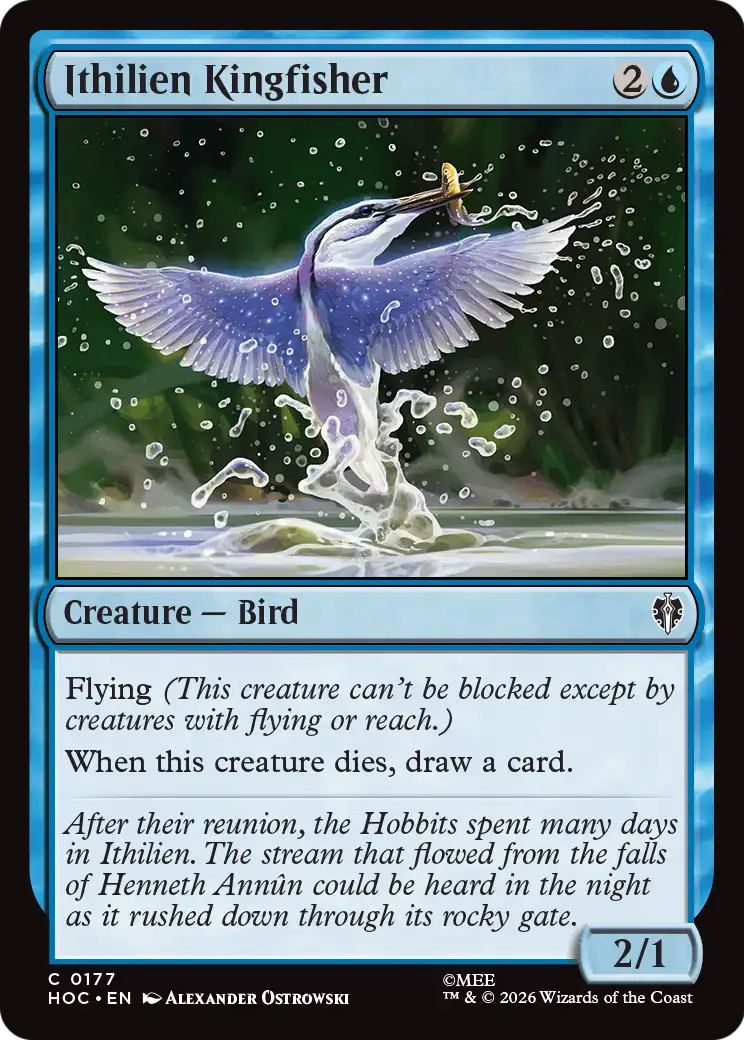 Ithilien Kingfisher [The Hobbit: Eternal-Legal] | Jack's On Queen