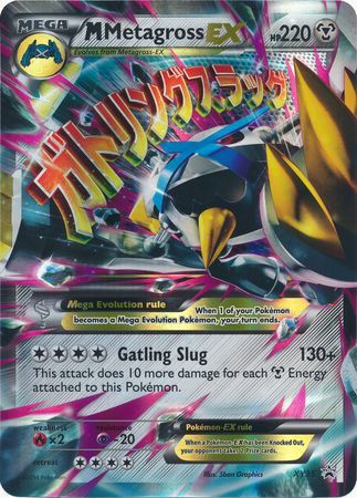 M Metagross EX (XY35) (Jumbo Card) [XY: Black Star Promos] | Jack's On Queen