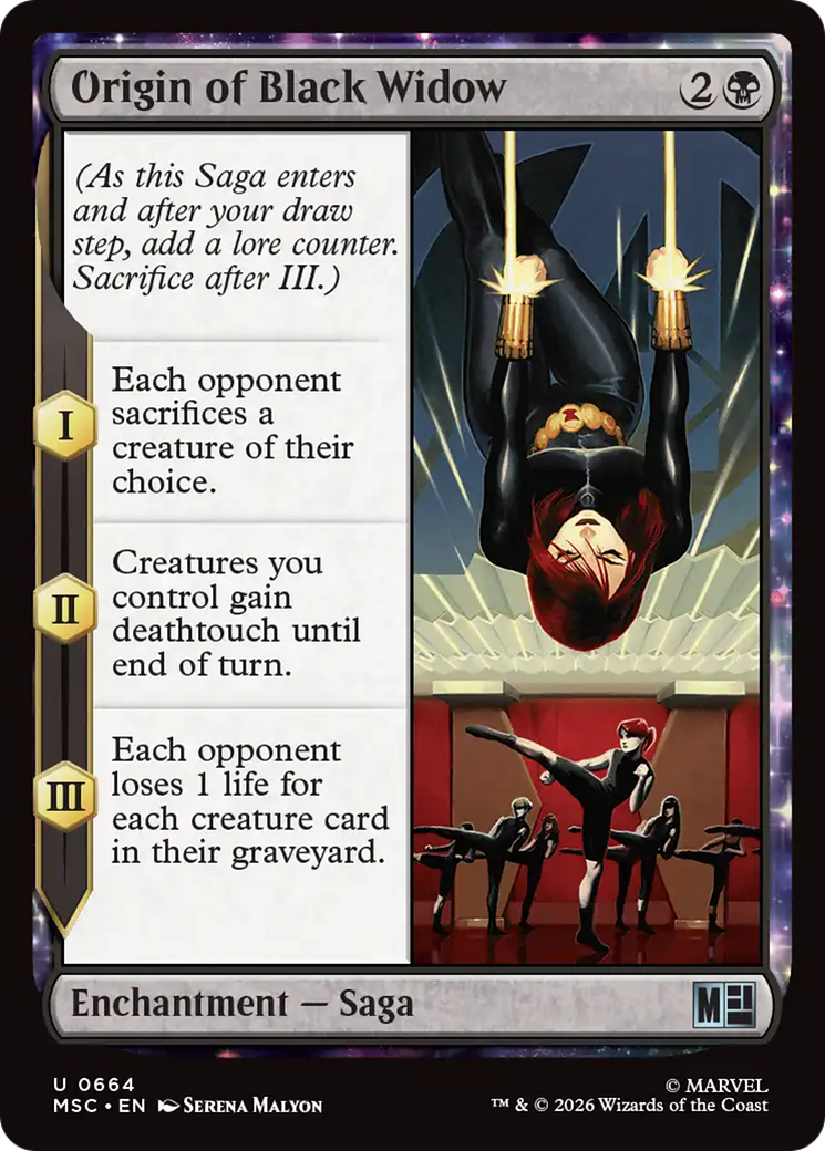 Origin of Black Widow [Marvel Super Heroes Commander] | Jack's On Queen
