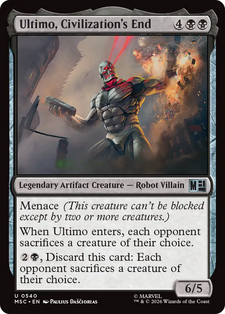 Ultimo, Civilization's End [Marvel Super Heroes Commander] | Jack's On Queen