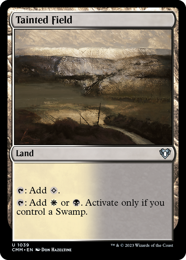 Tainted Field [Commander Masters] | Jack's On Queen