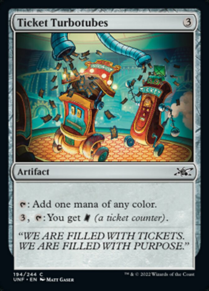 Ticket Turbotubes [Unfinity] | Jack's On Queen