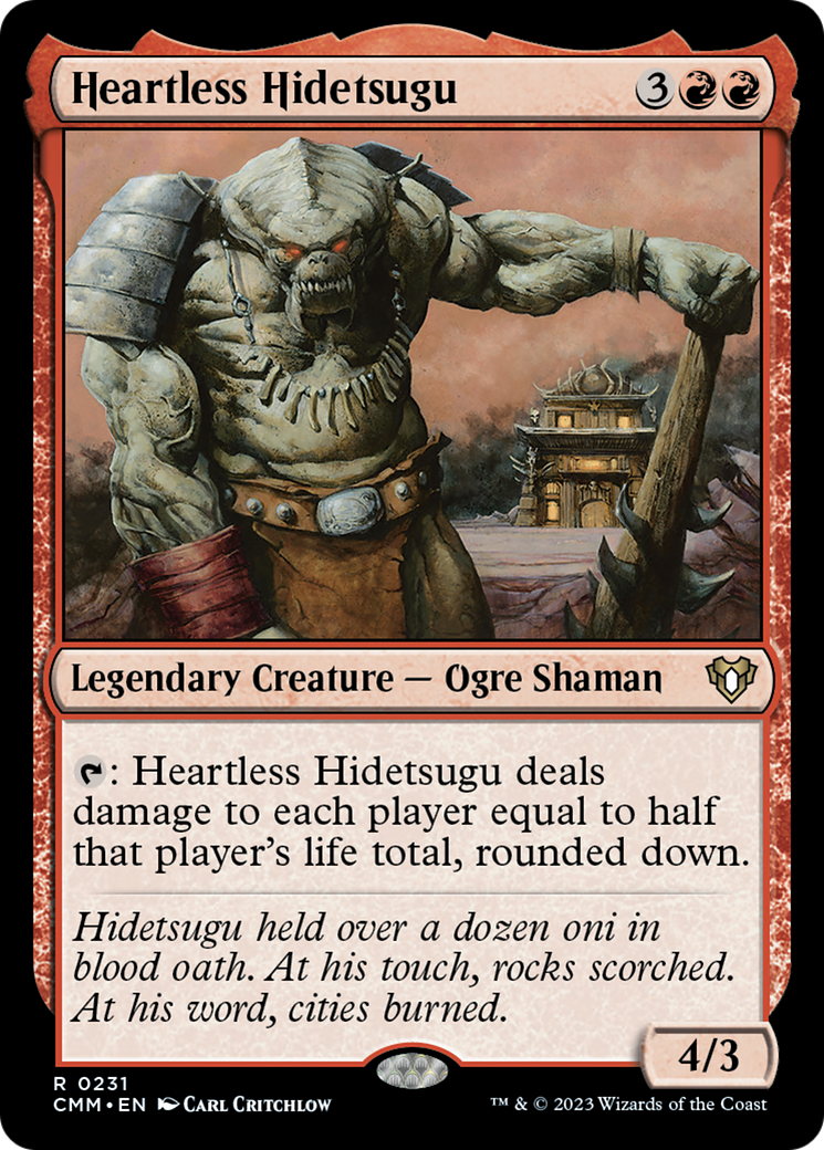 Heartless Hidetsugu [Commander Masters] | Jack's On Queen