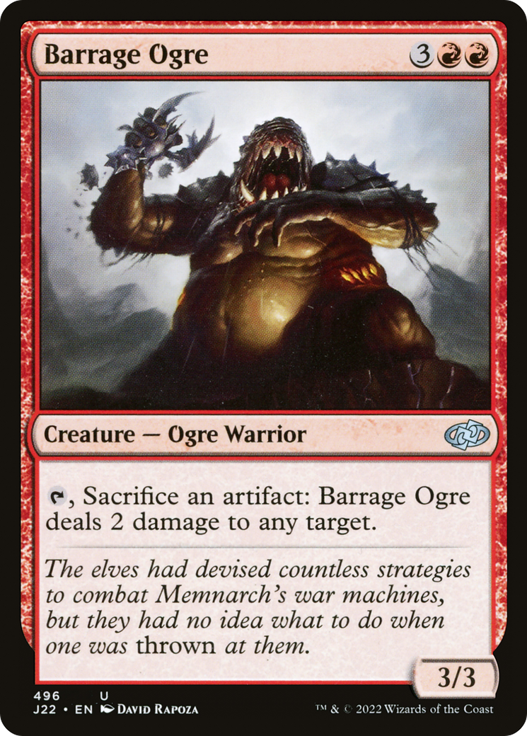 Barrage Ogre [Jumpstart 2022] | Jack's On Queen