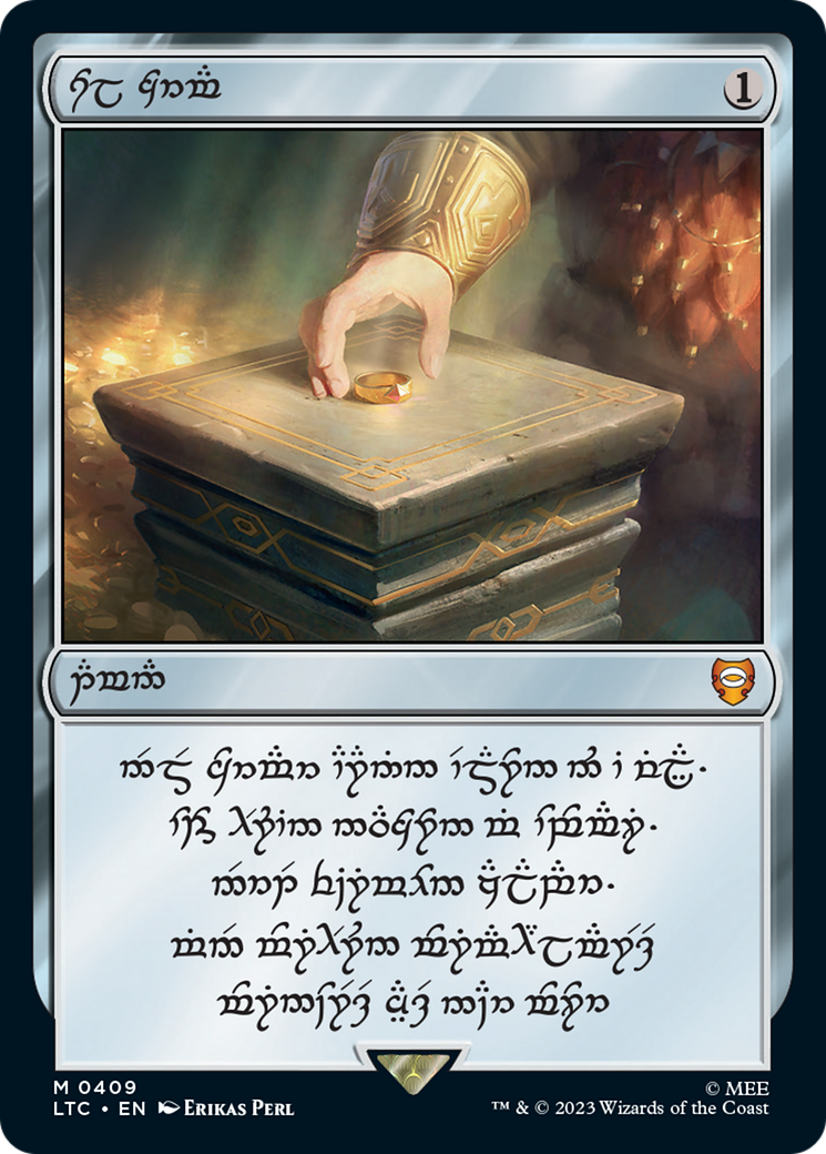 Sol Ring (409) (Dwarven) [The Lord of the Rings: Tales of Middle-Earth Commander] | Jack's On Queen