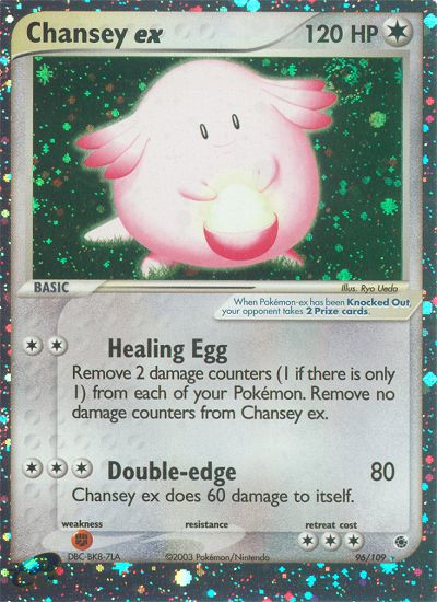 Chansey ex (96/109) [EX: Ruby & Sapphire] | Jack's On Queen