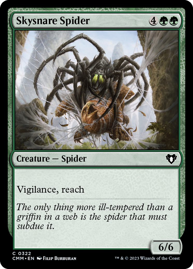 Skysnare Spider [Commander Masters] | Jack's On Queen