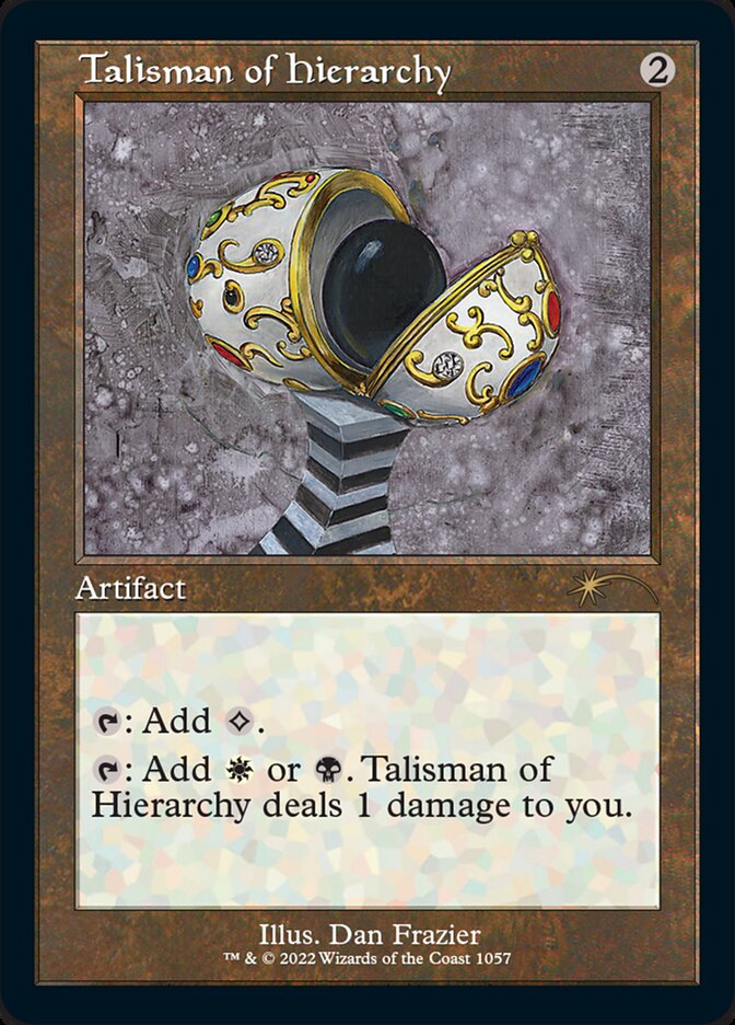 Talisman of Hierarchy (Foil Etched) [Secret Lair Drop Series] | Jack's On Queen