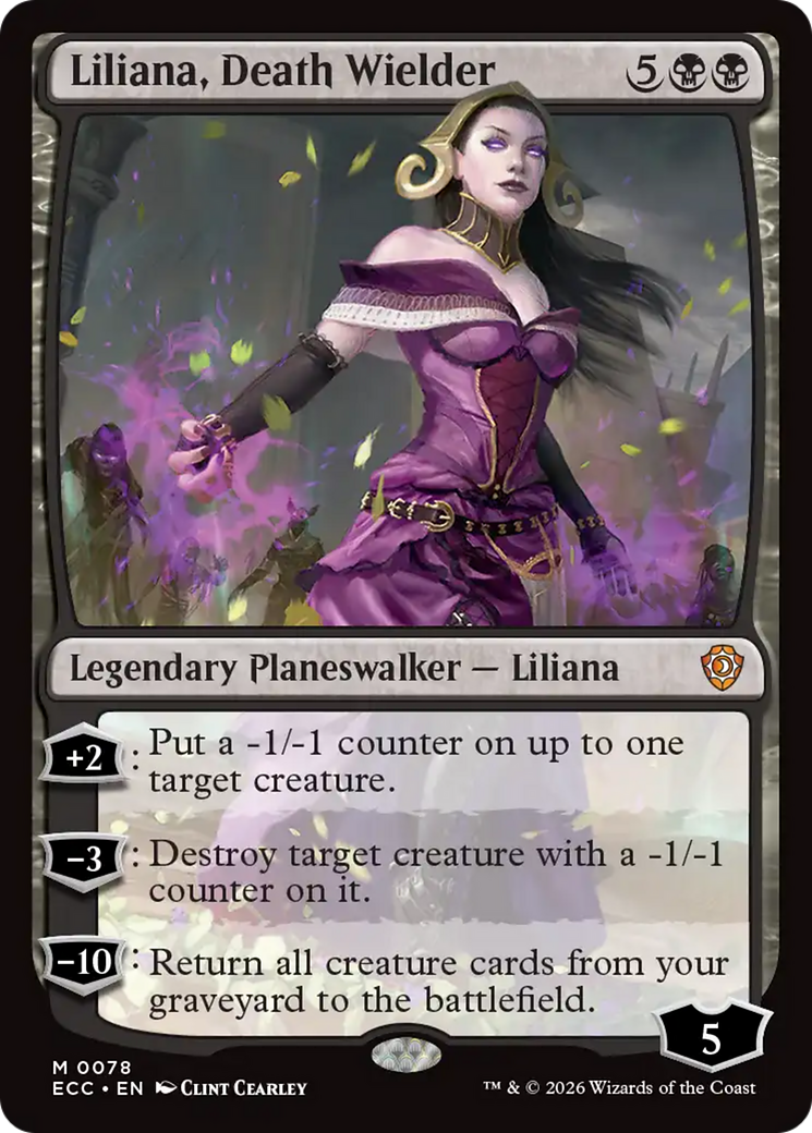 Liliana, Death Wielder [Lorwyn Eclipsed Commander] | Jack's On Queen