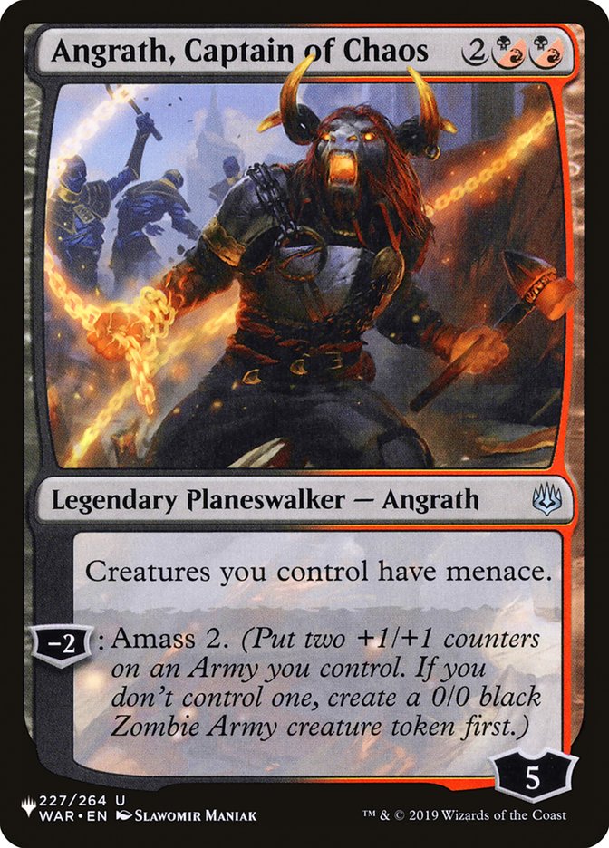 Angrath, Captain of Chaos [The List] | Jack's On Queen