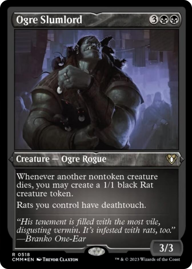 Ogre Slumlord (Foil Etched) [Commander Masters] | Jack's On Queen