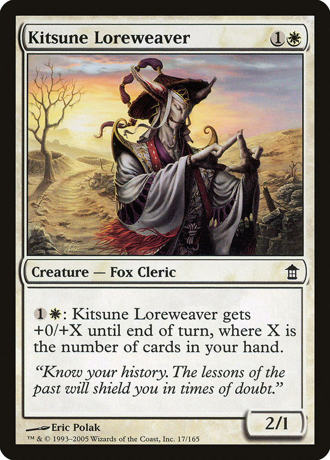 Kitsune Loreweaver [Saviors of Kamigawa] | Jack's On Queen