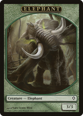 Angel // Elephant Double-Sided Token [Marvel Super Heroes Commander Tokens] | Jack's On Queen