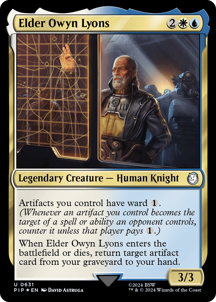 Elder Owyn Lyons (Surge Foil) [Fallout] | Jack's On Queen