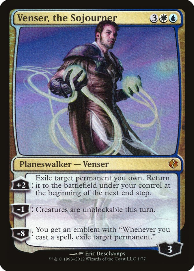 Venser, the Sojourner [Duel Decks: Venser vs. Koth] | Jack's On Queen