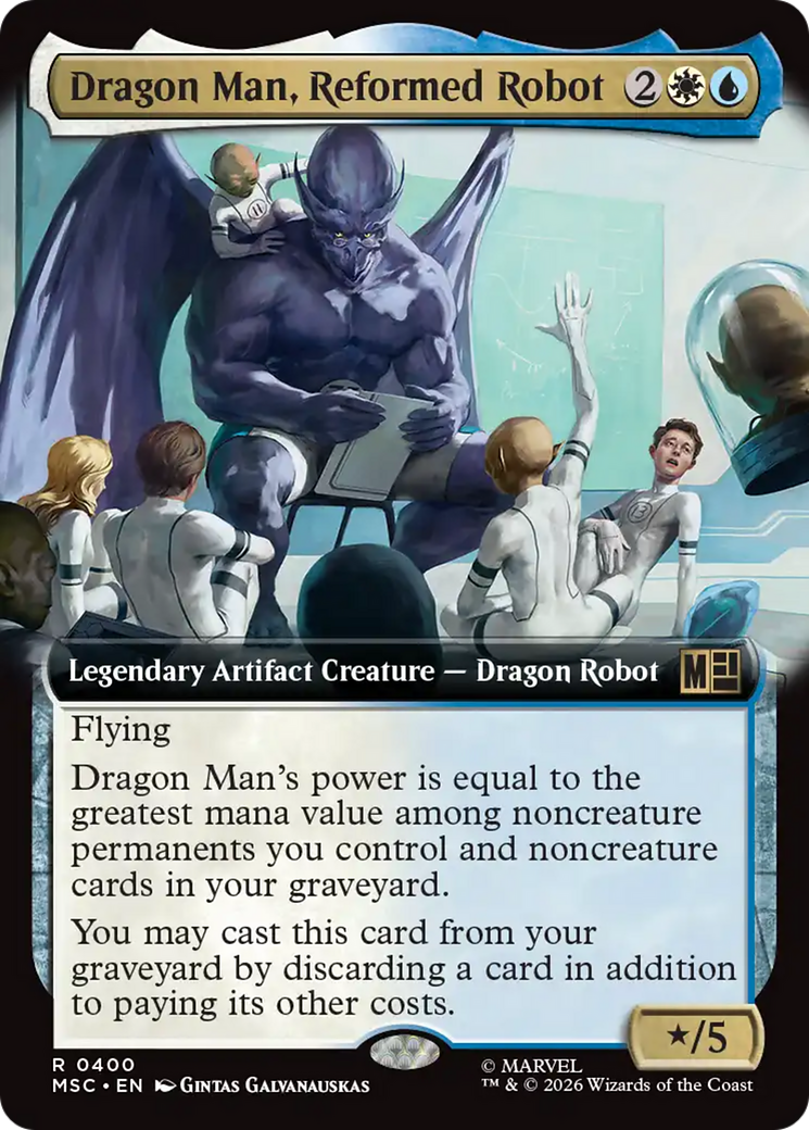 Dragon Man, Reformed Robot (Extended Art) [Marvel Super Heroes Commander] | Jack's On Queen