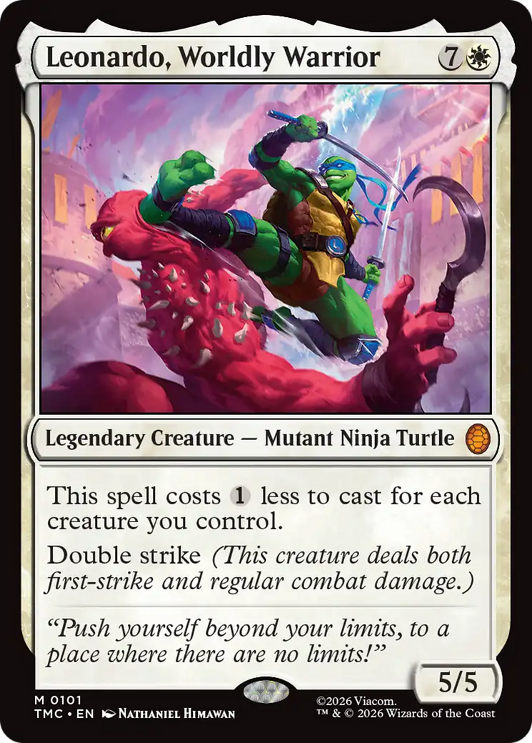 Leonardo, Worldly Warrior [Teenage Mutant Ninja Turtles Commander] | Jack's On Queen