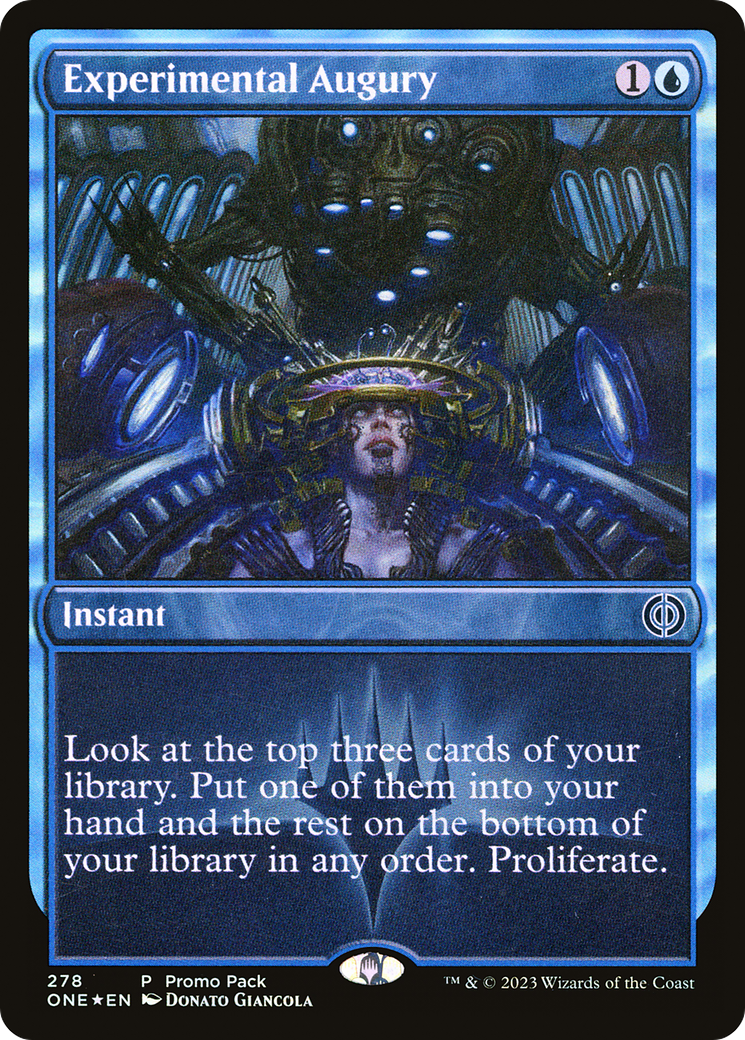 Experimental Augury (Promo Pack) [Phyrexia: All Will Be One Promos] | Jack's On Queen