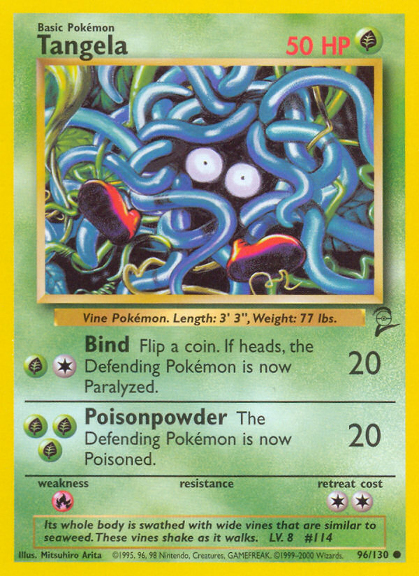 Tangela (96/130) [Base Set 2] | Jack's On Queen