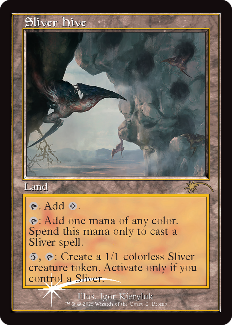 Sliver Hive (Retro Frame) [Secret Lair Drop Series] | Jack's On Queen