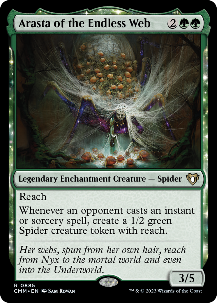 Arasta of the Endless Web [Commander Masters] | Jack's On Queen