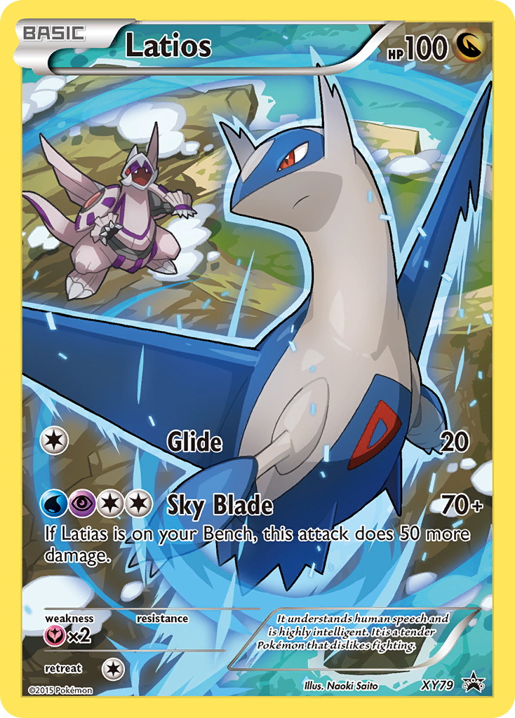 Latios (XY79) (Full Art Promo) [XY: Black Star Promos] | Jack's On Queen