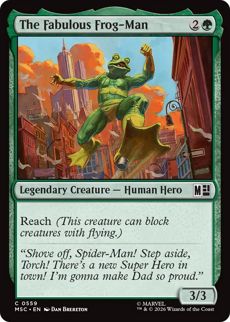 The Fabulous Frog-Man [Marvel Super Heroes Commander] | Jack's On Queen