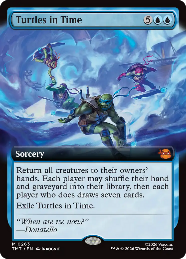 Turtles in Time (Extended Art) [Teenage Mutant Ninja Turtles] | Jack's On Queen