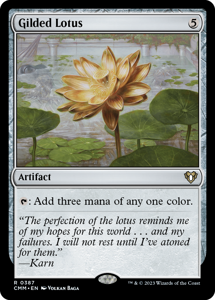 Gilded Lotus [Commander Masters] | Jack's On Queen