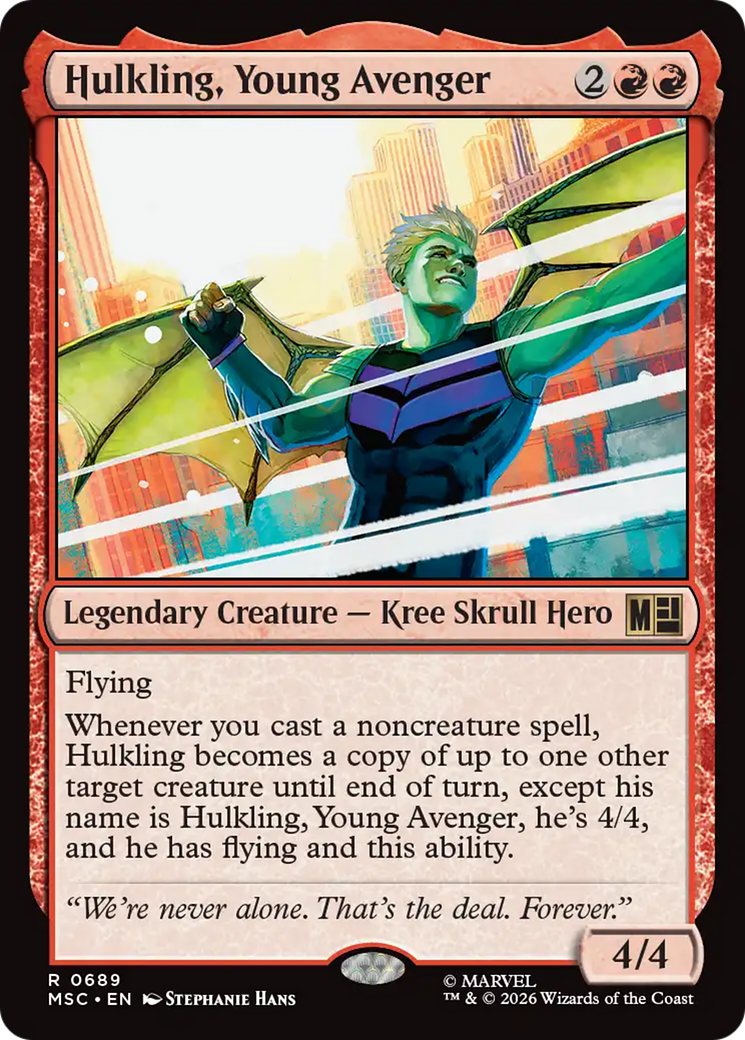 Hulkling, Young Avenger [Marvel Super Heroes Commander] | Jack's On Queen