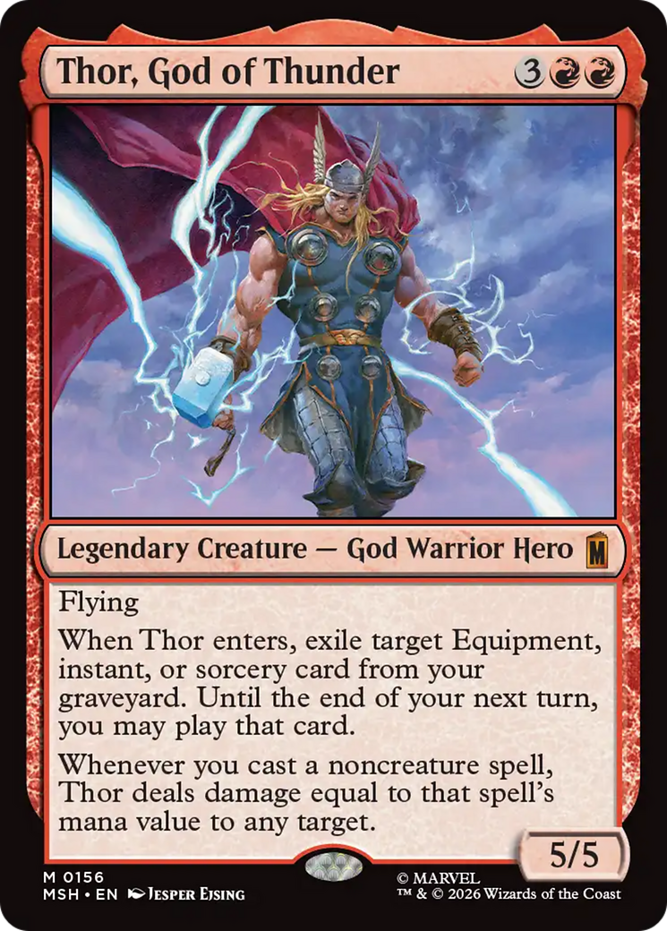 Thor, God of Thunder [Marvel Super Heroes] | Jack's On Queen