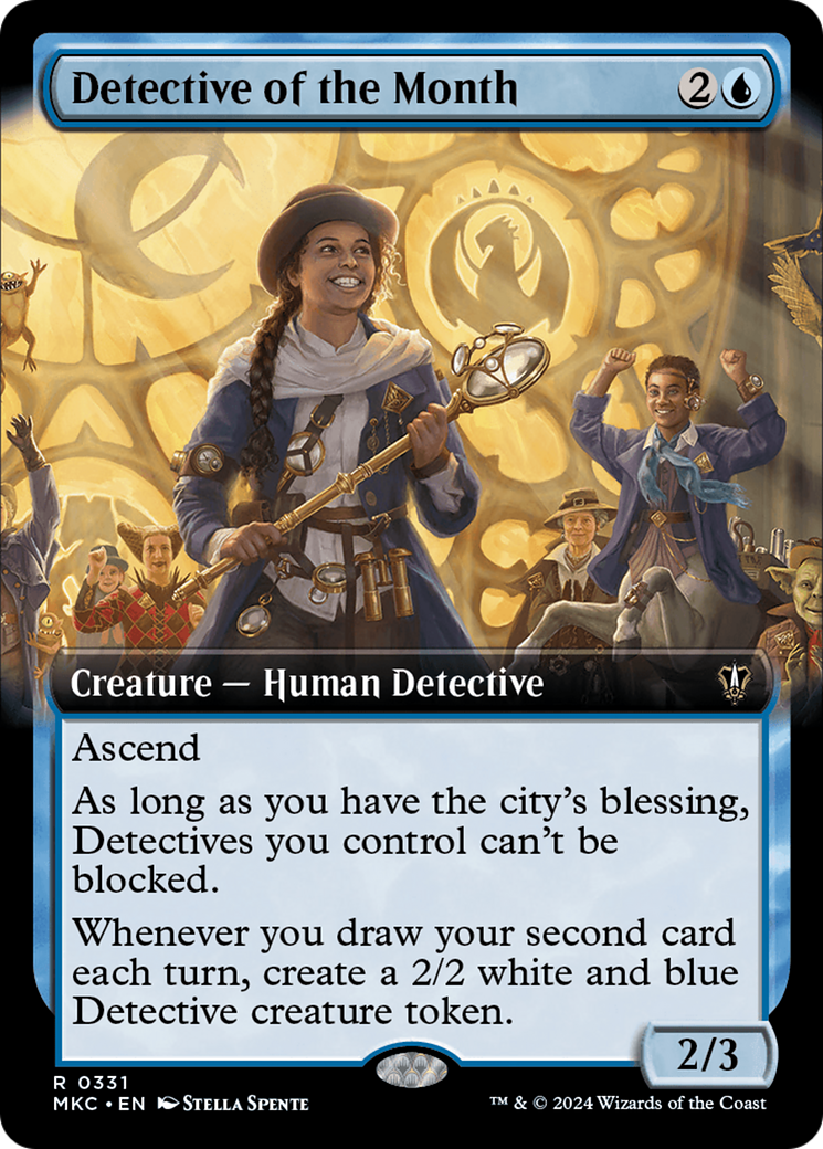 Detective of the Month (Extended Art) [Murders at Karlov Manor Commander] | Jack's On Queen