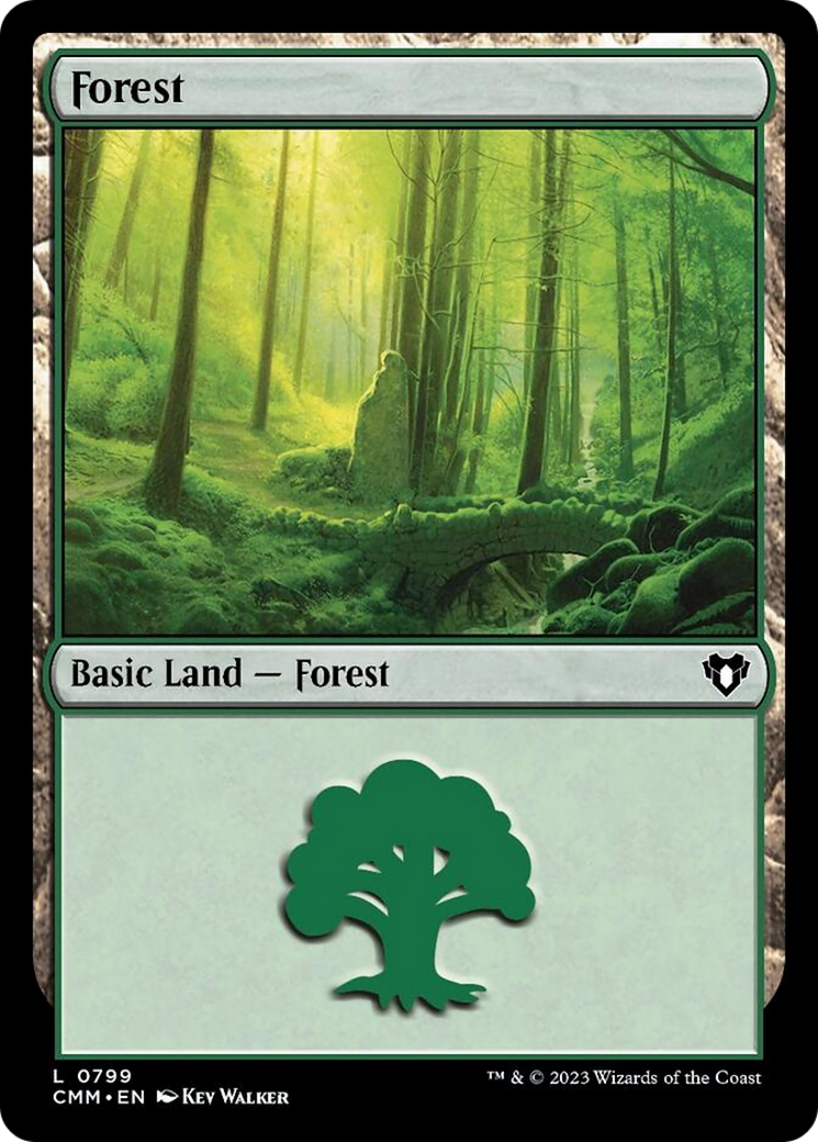 Forest (799) [Commander Masters] | Jack's On Queen