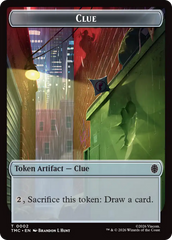 Ooze // Clue Double-Sided Token [Teenage Mutant Ninja Turtles Commander Tokens] | Jack's On Queen