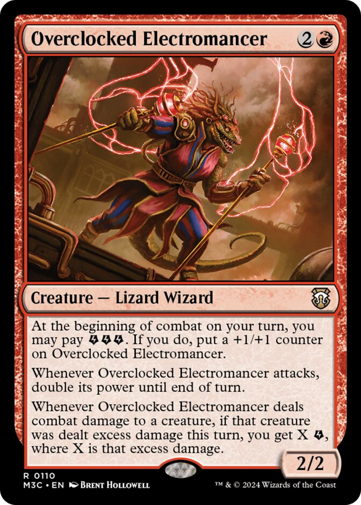 Overclocked Electromancer [Modern Horizons 3 Commander] | Jack's On Queen