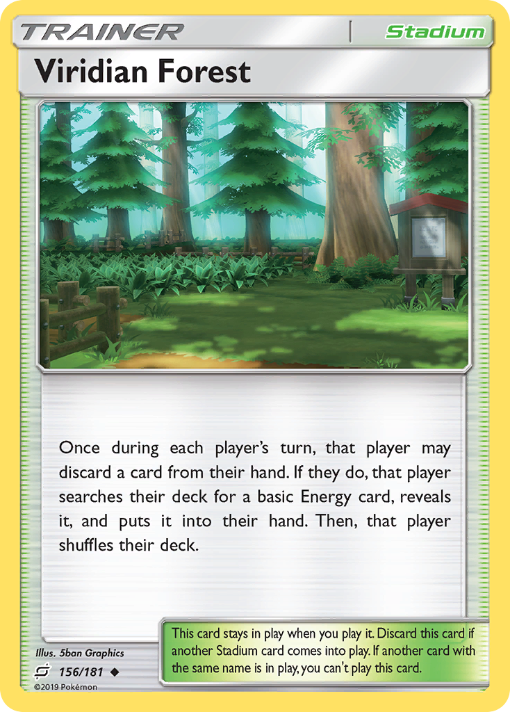 Viridian Forest (156/181) [Sun & Moon: Team Up] | Jack's On Queen