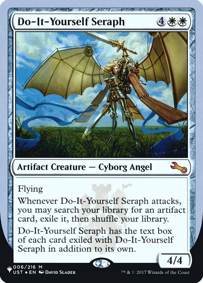 Do-It-Yourself Seraph (Unfinity Foil Edition) [The List] | Jack's On Queen