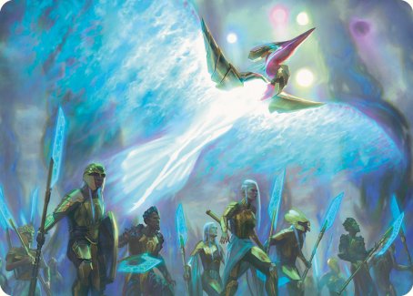 Otharri, Suns' Glory Art Card [Phyrexia: All Will Be One Art Series] | Jack's On Queen