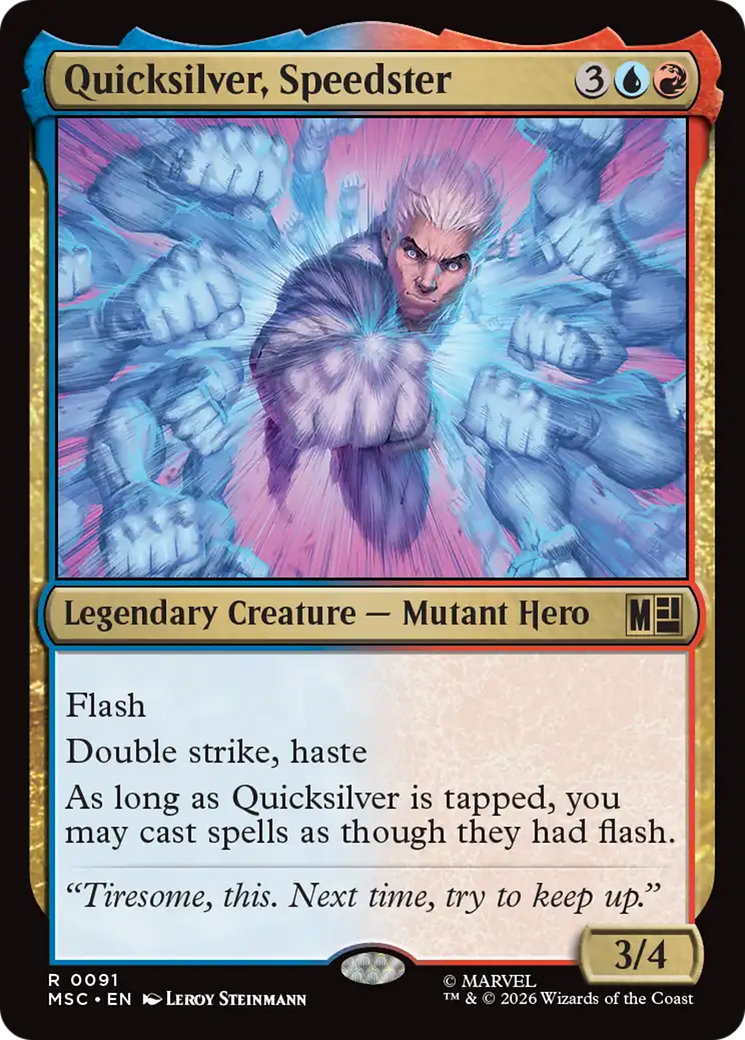 Quicksilver, Speedster [Marvel Super Heroes Commander] | Jack's On Queen