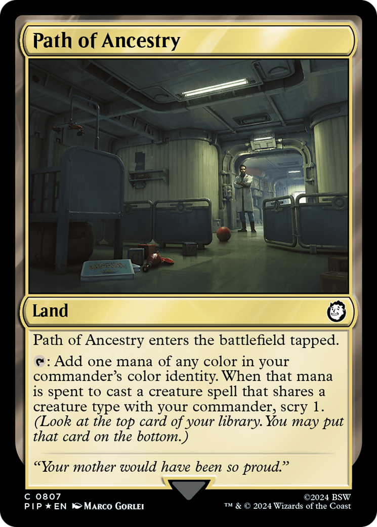 Path of Ancestry (Surge Foil) [Fallout] | Jack's On Queen