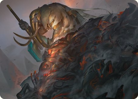 Against All Odds Art Card [Phyrexia: All Will Be One Art Series] | Jack's On Queen