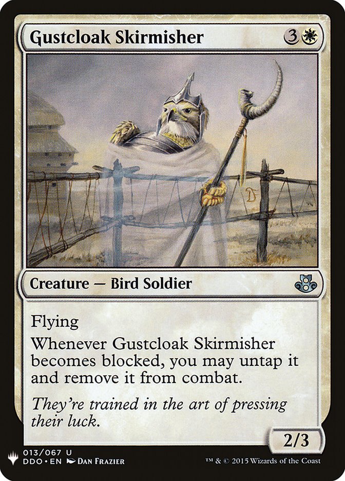 Gustcloak Skirmisher [Mystery Booster] | Jack's On Queen