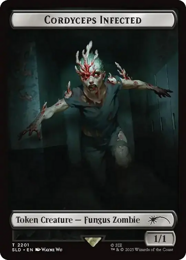 Cordyceps Infected Token (2201) [Secret Lair Drop Series] | Jack's On Queen