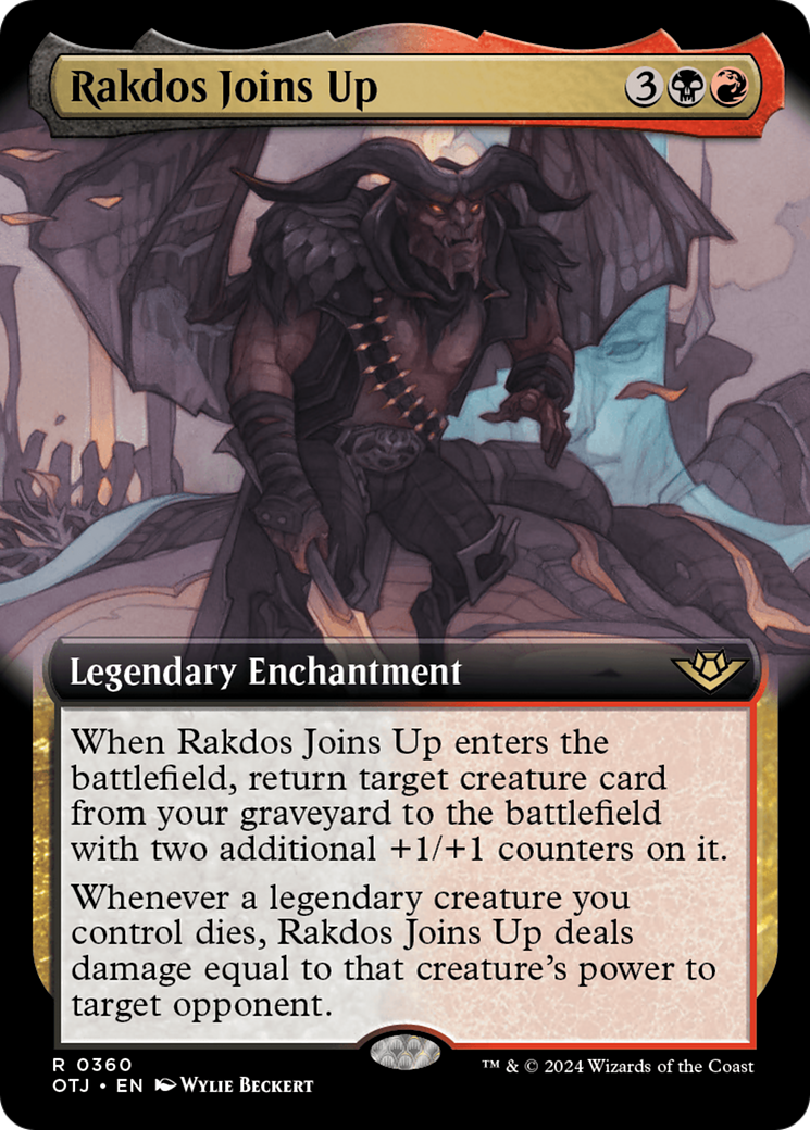 Rakdos Joins Up (Extended Art) [Outlaws of Thunder Junction] | Jack's On Queen