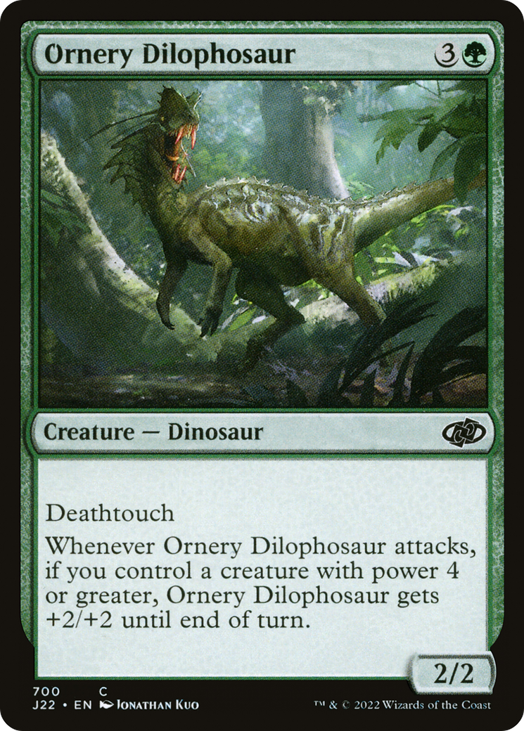Ornery Dilophosaur [Jumpstart 2022] | Jack's On Queen