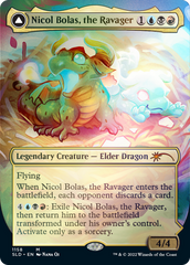 Nicol Bolas, the Ravager // Nicol Bolas, the Arisen (Borderless) [Secret Lair: From Cute to Brute] | Jack's On Queen