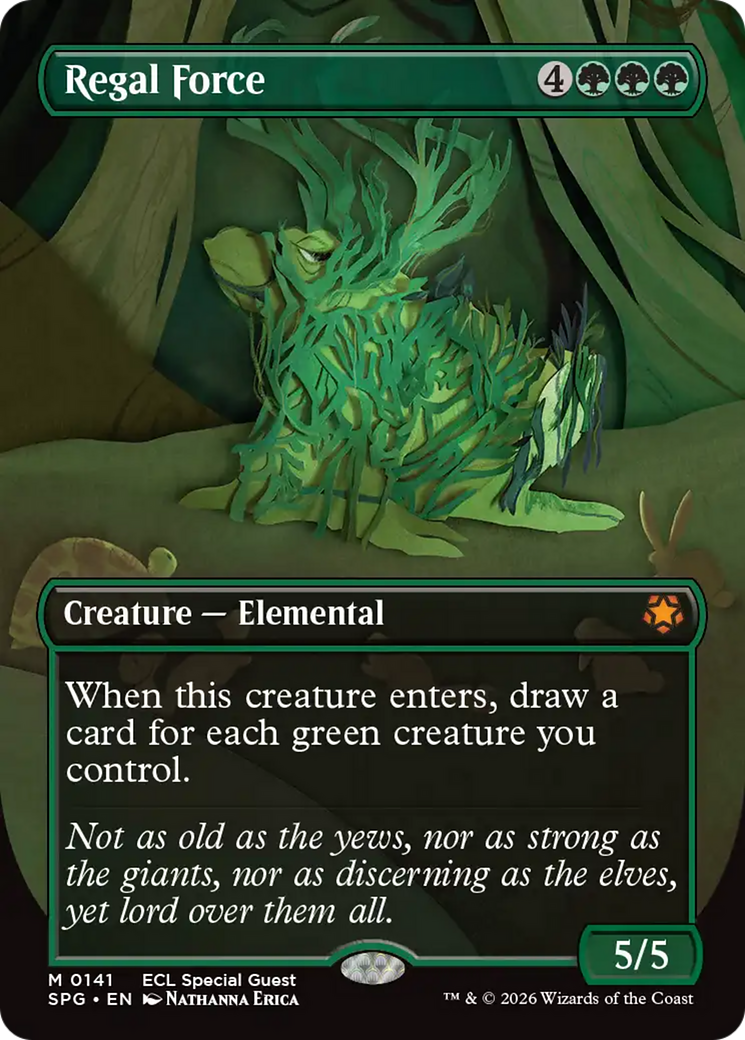 Regal Force (Borderless) [Lorwyn Eclipsed Special Guests] | Jack's On Queen