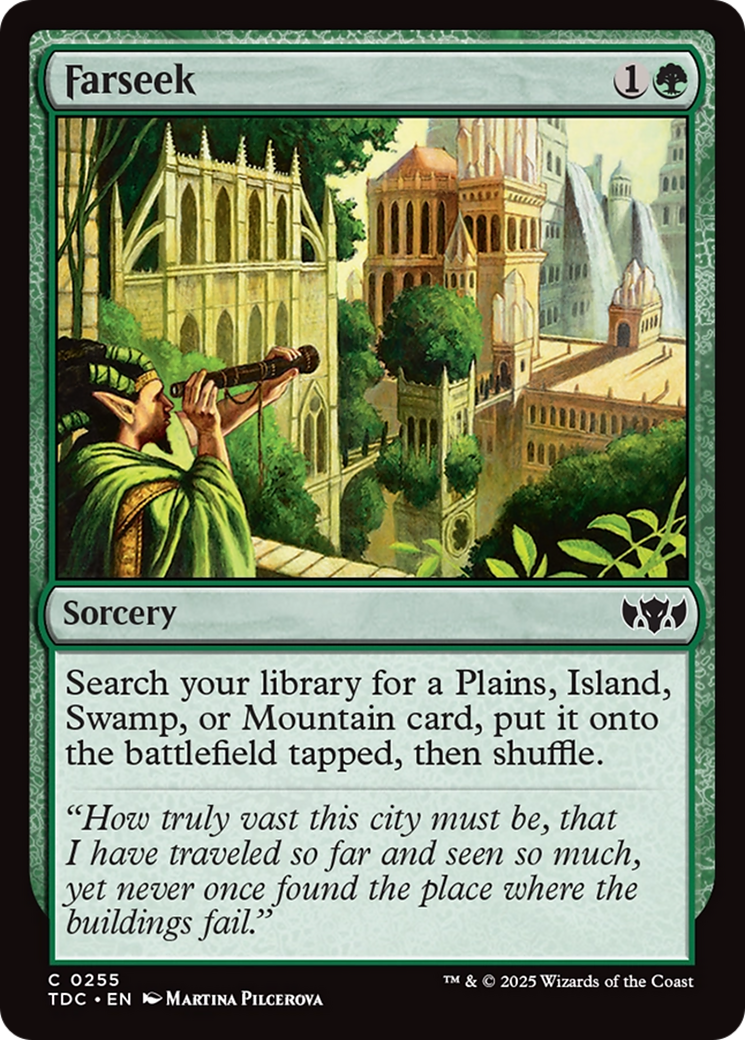 Farseek [Tarkir: Dragonstorm Commander] | Jack's On Queen