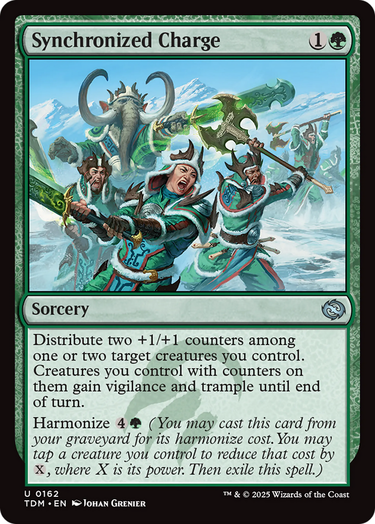Synchronized Charge [Tarkir: Dragonstorm] | Jack's On Queen